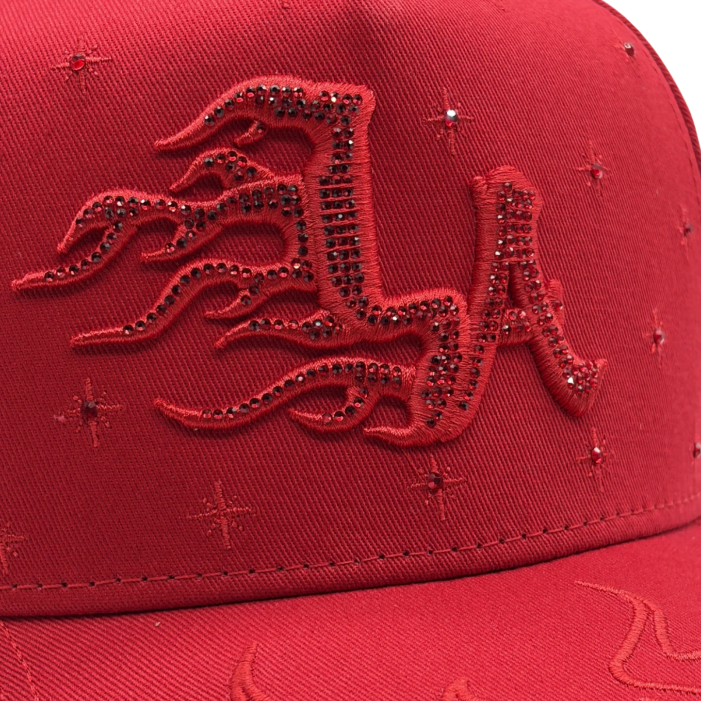 GORRA BIG BOSS X KLAN HATS // LA FLAME RED