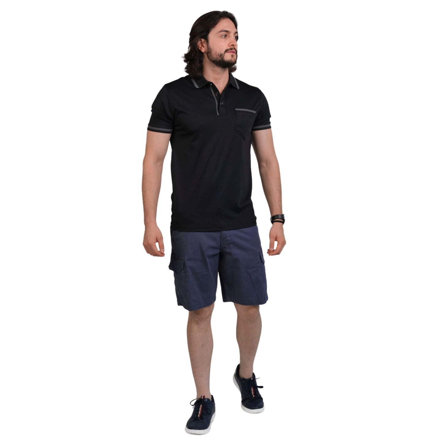 Short Cargo para Caballero Copper&Oak Bermuda Azul