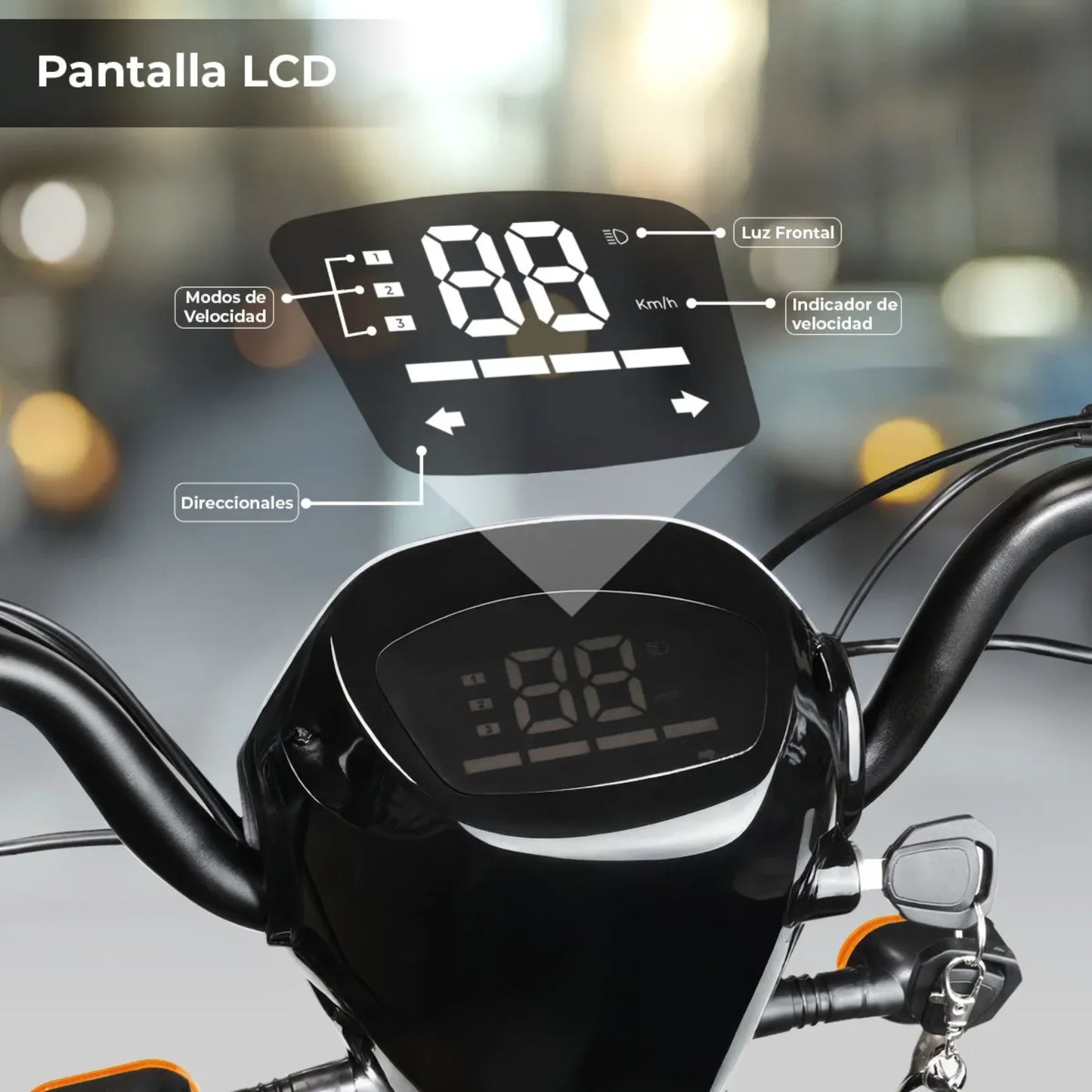 Bicicleta Electrica SM70 Supermach 500w