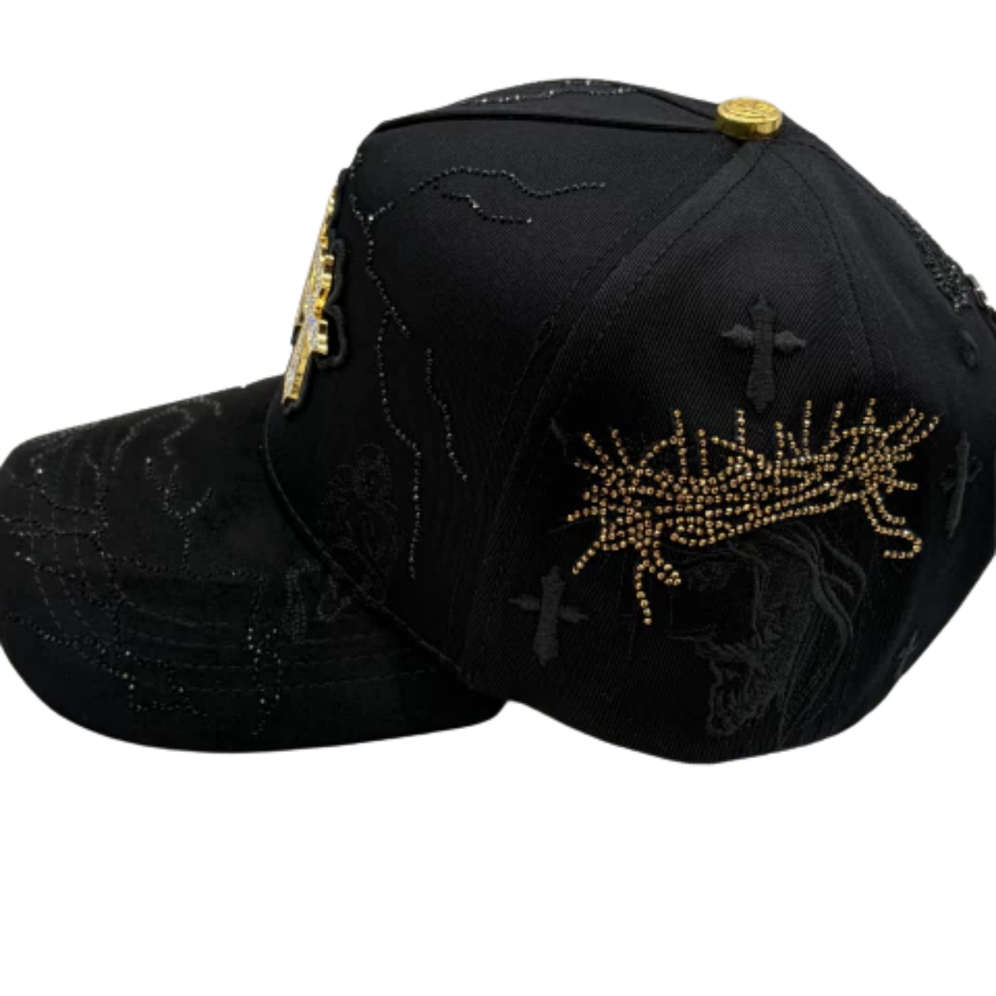 GORRA BIG BOSS // CRISTO CHROME GOLD