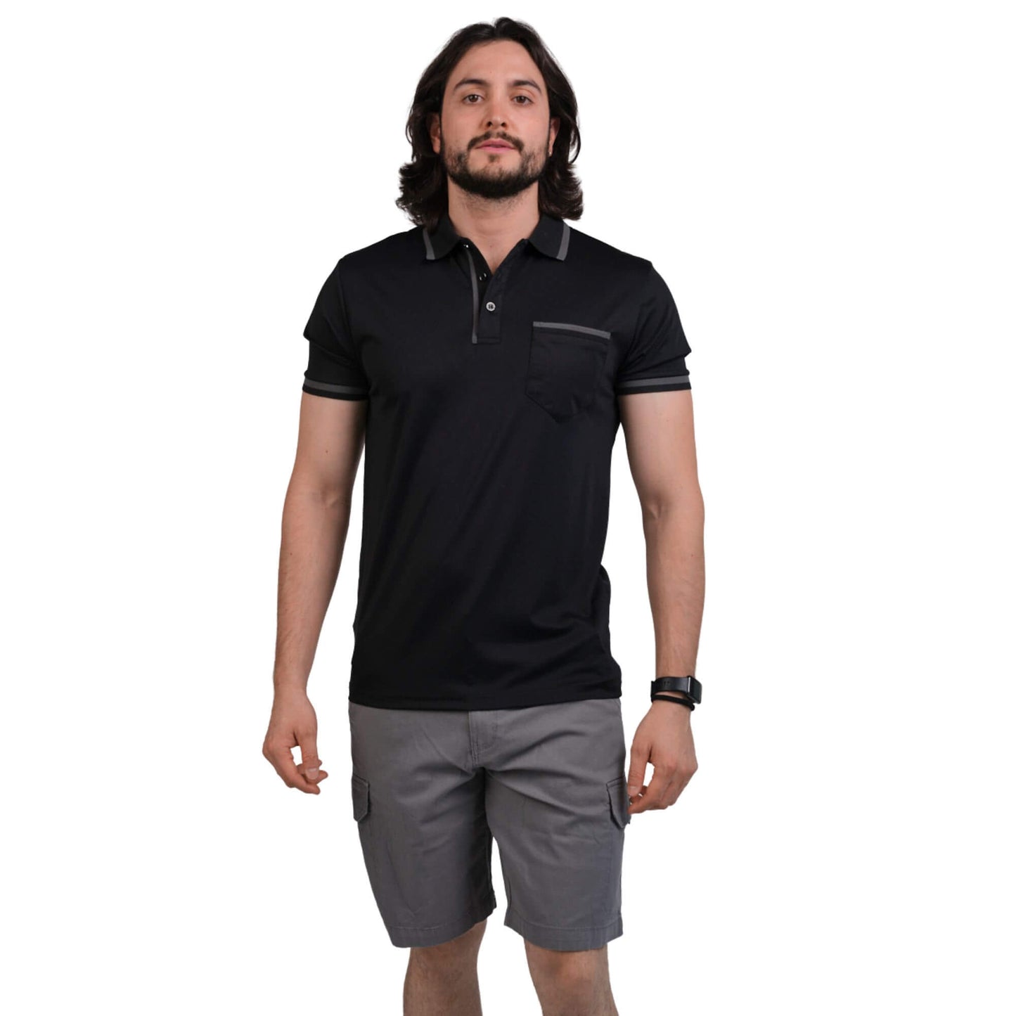 Short Cargo para Caballero Copper&Oak Bermuda Gris
