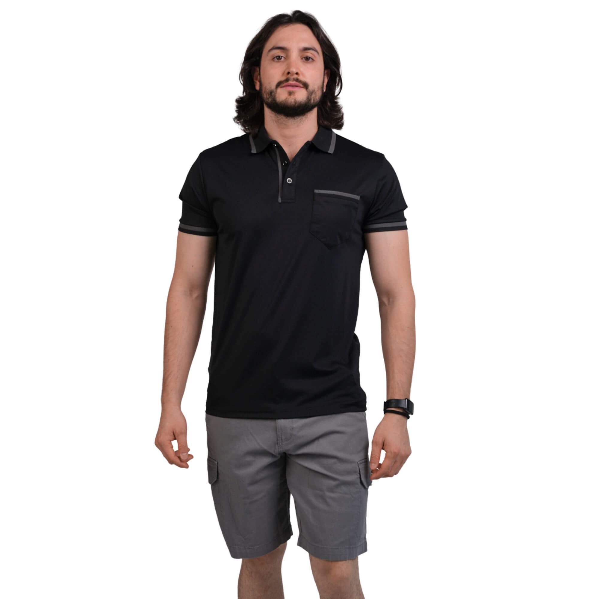 Short Cargo para Caballero Copper&Oak Bermuda Gris