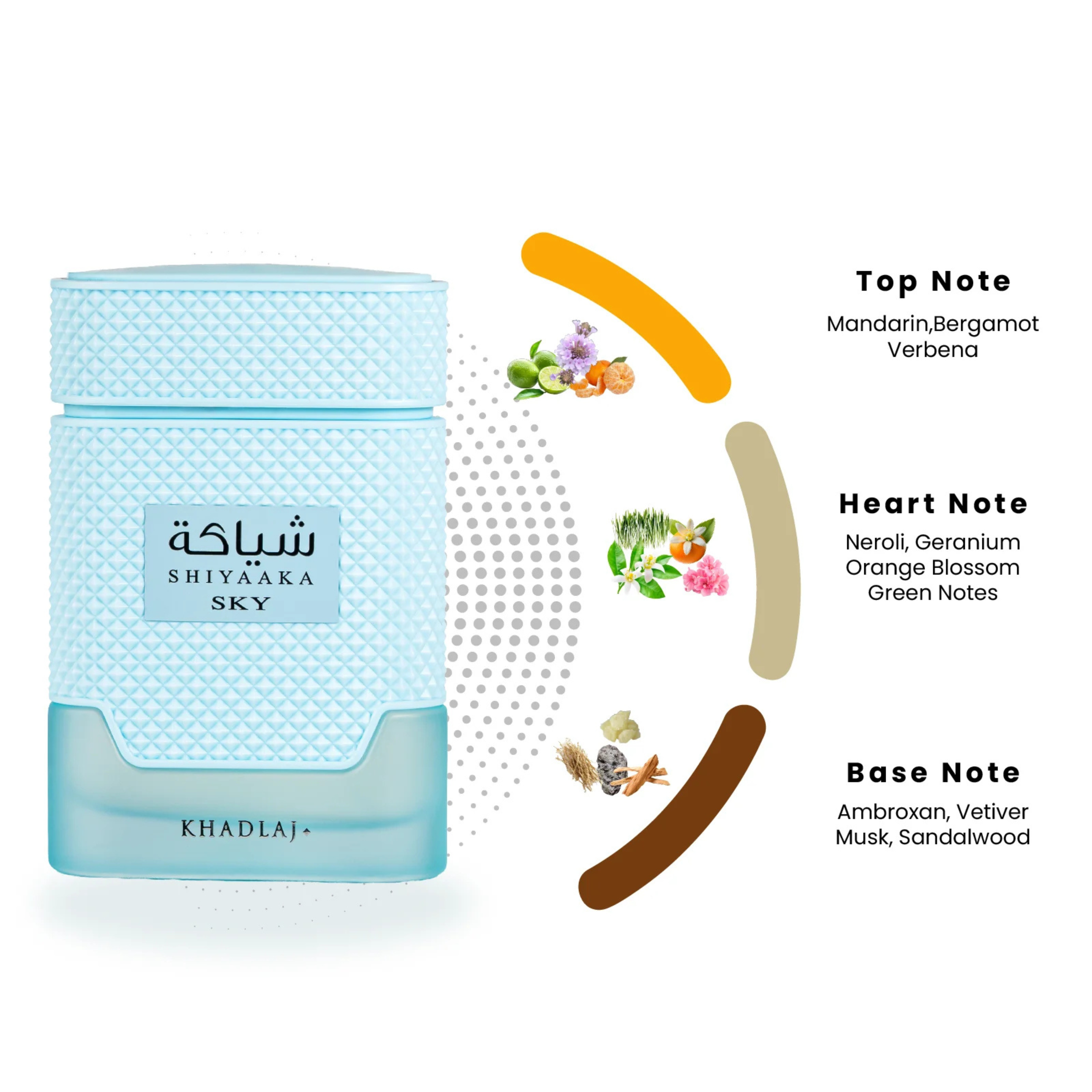 Perfume Khadlaj Shiyaaka Sky de 100 ML EDP