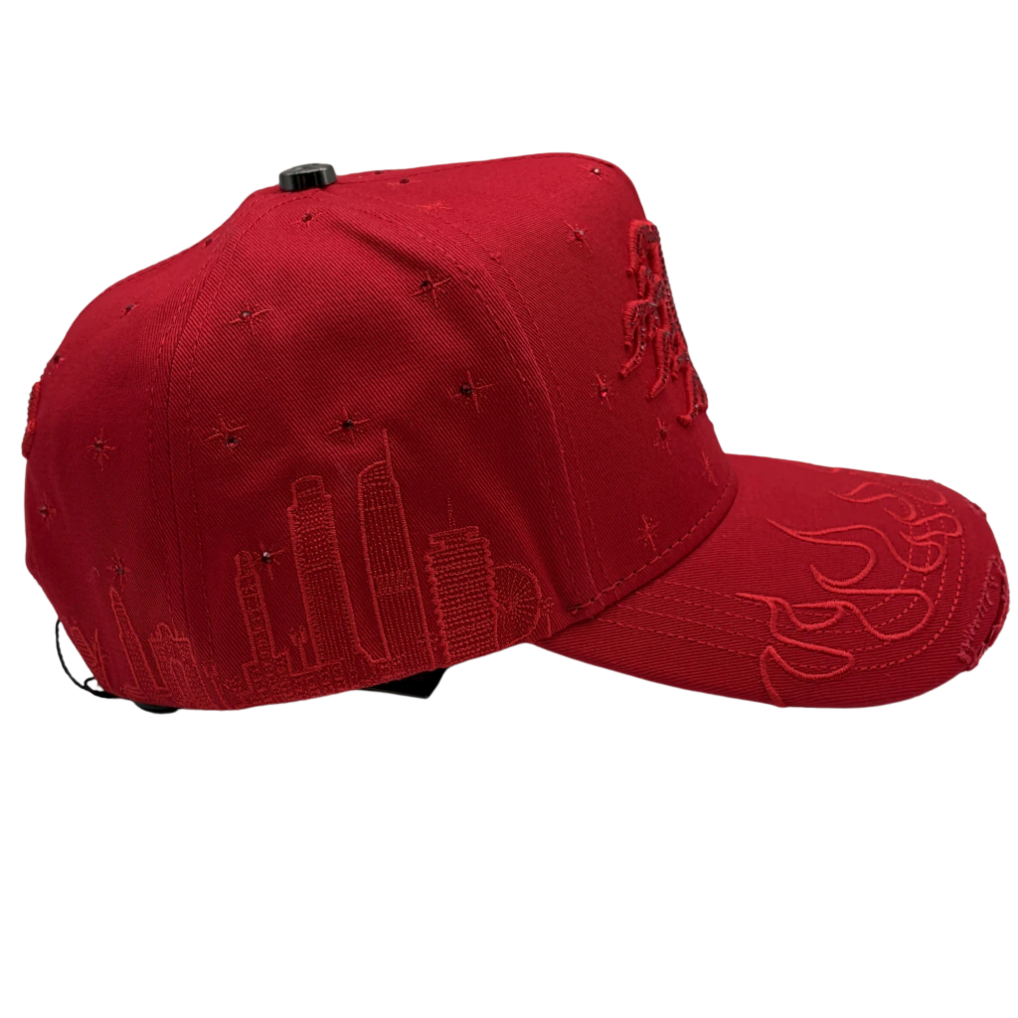GORRA BIG BOSS X KLAN HATS // LA FLAME RED