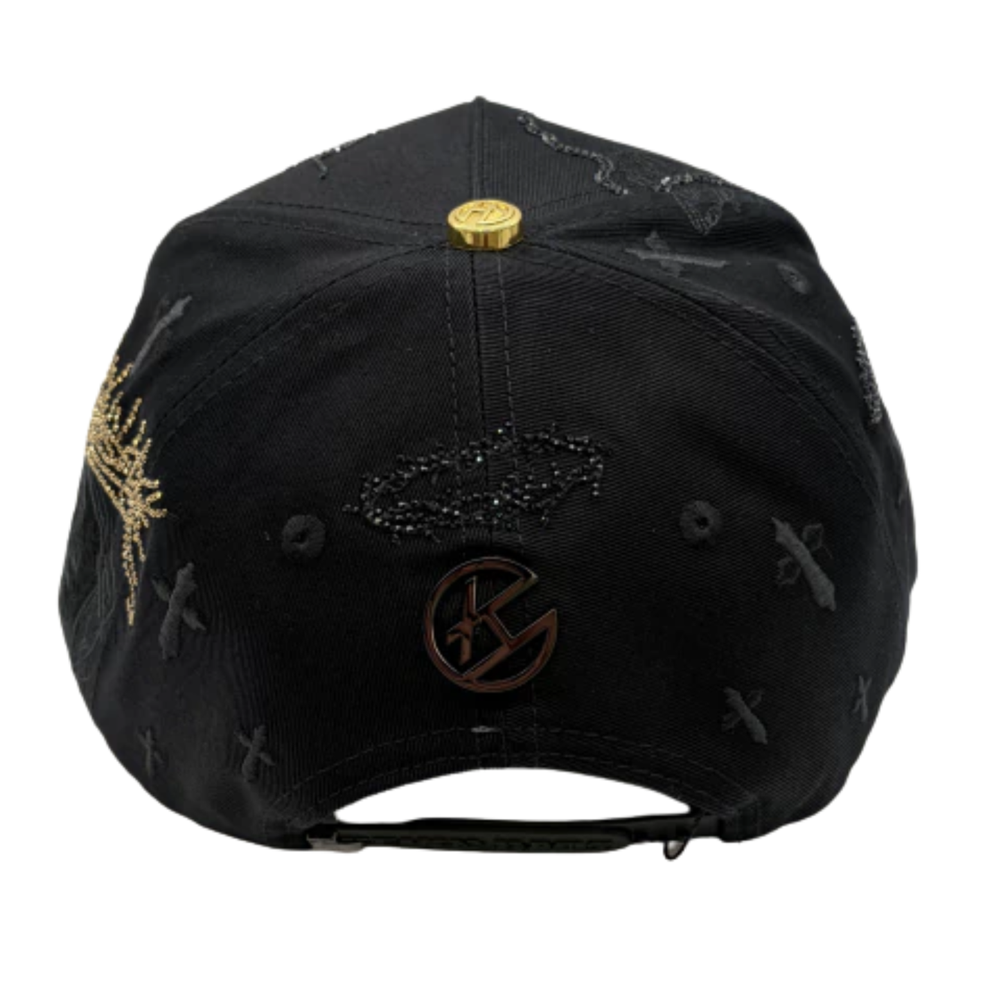 GORRA BIG BOSS // CRISTO CHROME GOLD