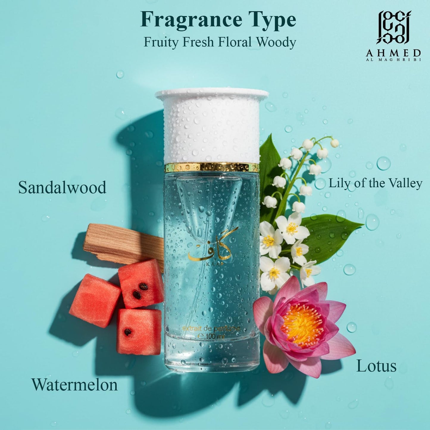 Perfume Ahmed al Maghribi KAAF 100ML XDP