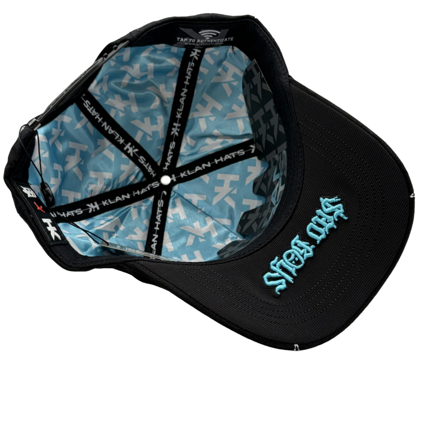 GORRA BIG BOSS X KLAN HATS // JUNIOR H BLUE