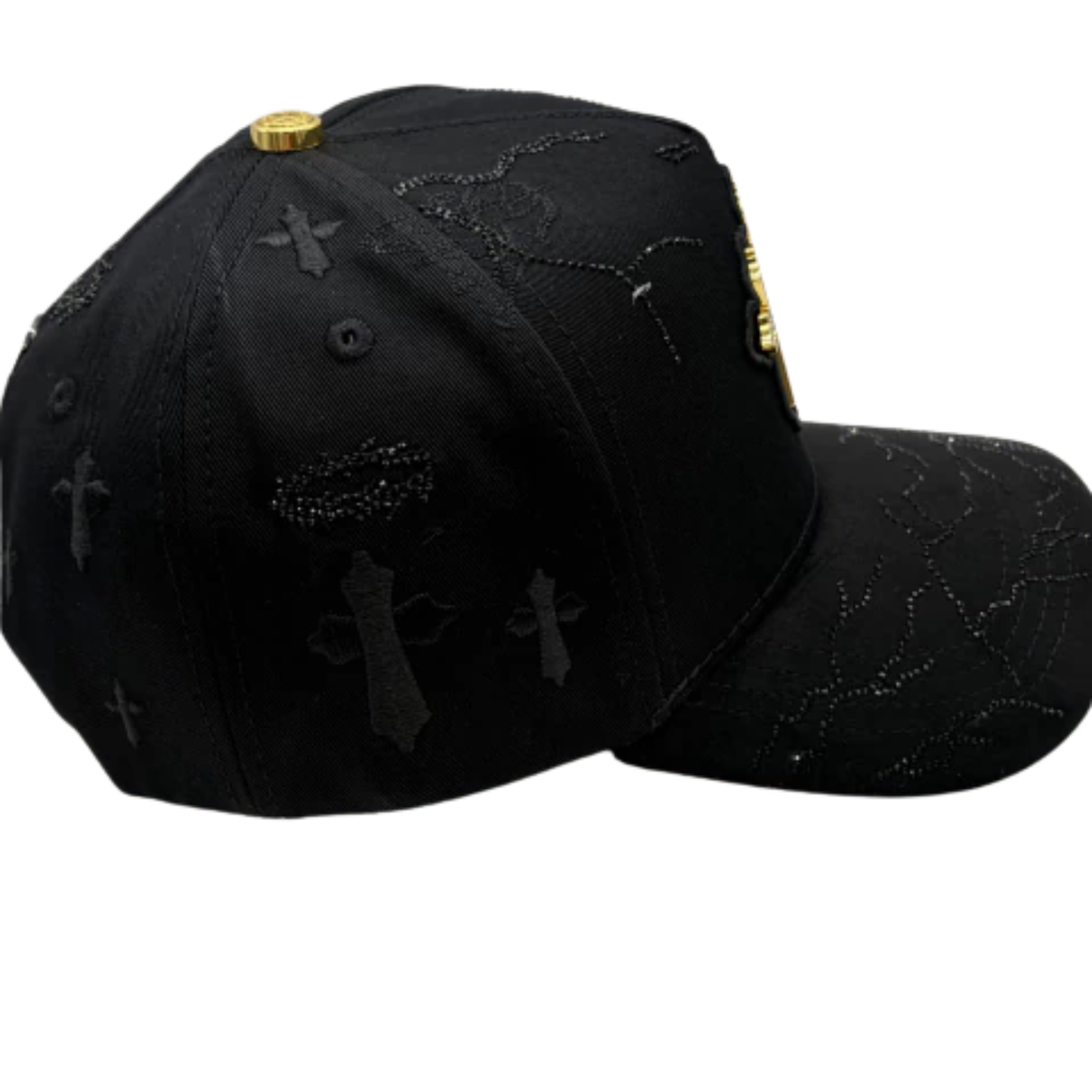 GORRA BIG BOSS // CRISTO CHROME GOLD