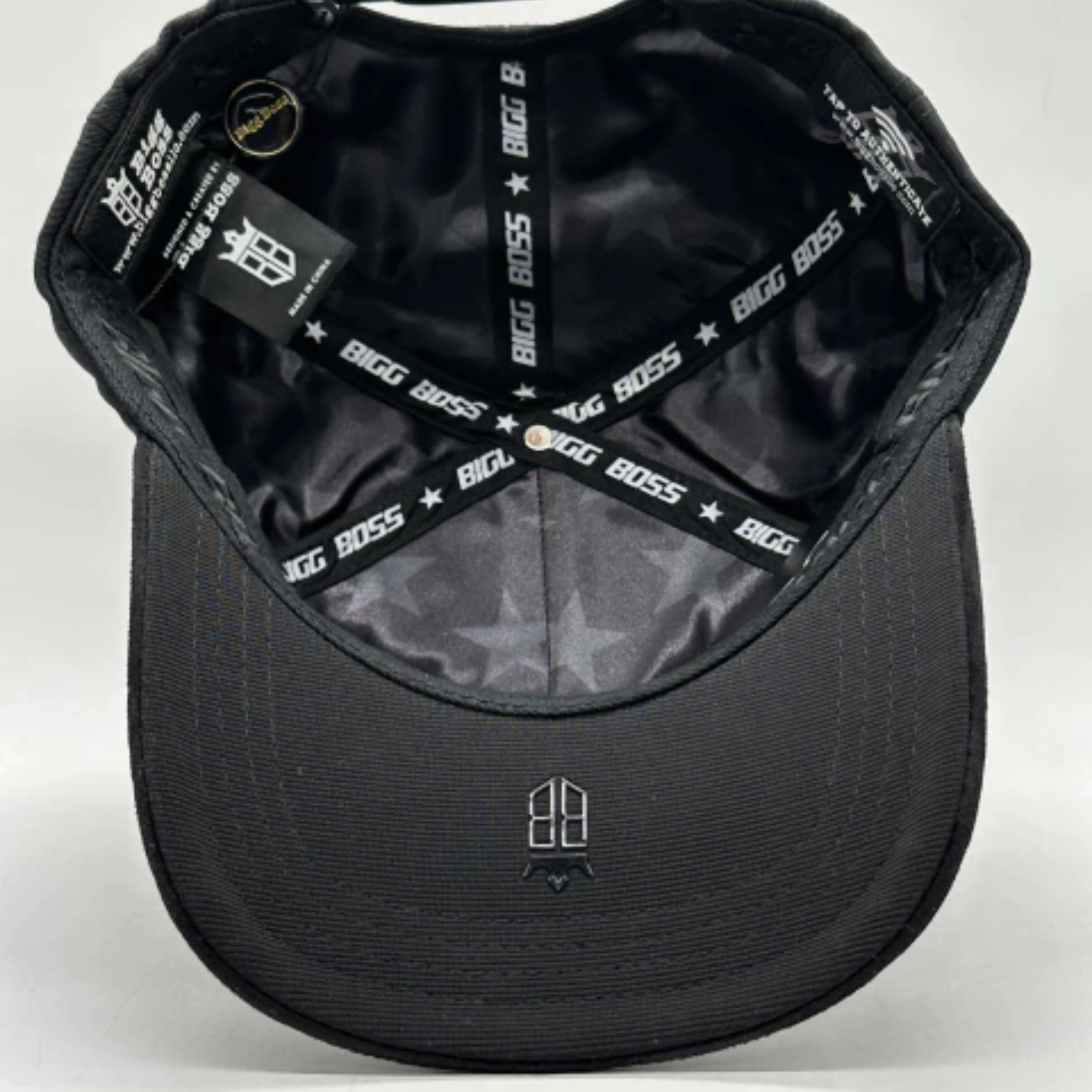 GORRA BIG BOSS // AMIRI CRISTAL TOTAL BLACK