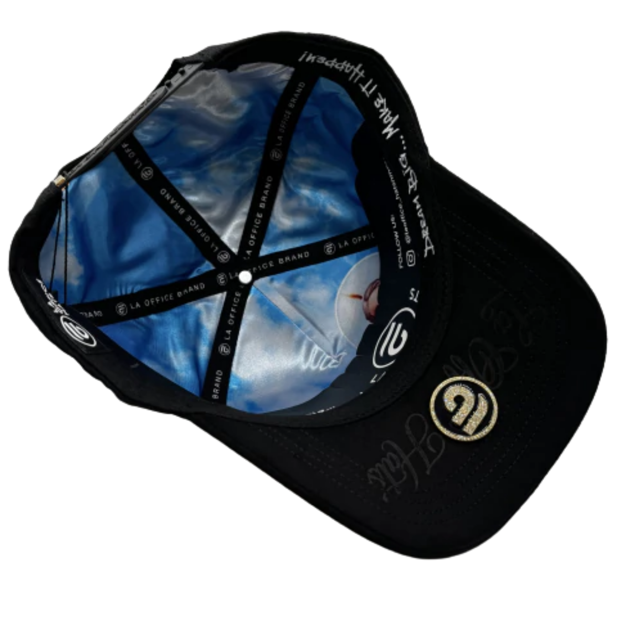 GORRA LA OFFICE // SAN JUDAS BLACK