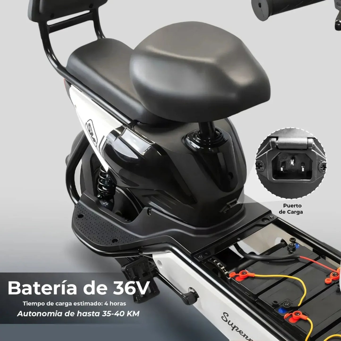 Bicicleta Electrica SM70 Supermach 500w
