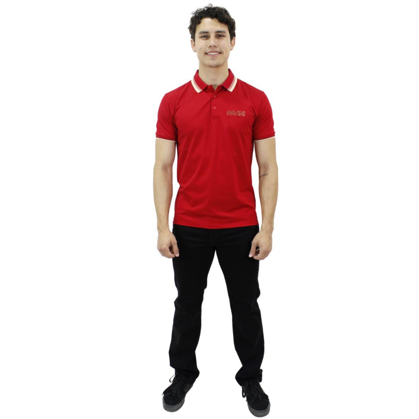 Playera para Hombre Marca PAVINI PT-1030-Red