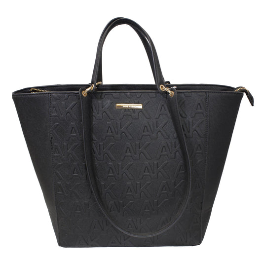 Bolso Tote Anne Klein Negra Para Mujer AKH4398