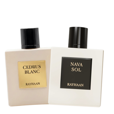 Duo Rayhaan Cedrus Blanc y Nava Sol de 100ML EDP