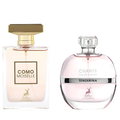 Duo Maison Alhambra Chants Tenderina y Como Moiselle 100ml edp