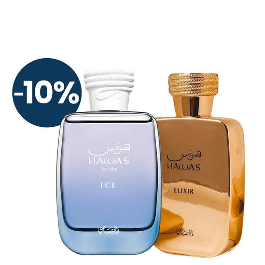 Duo Hawas Elixir y Hawas Ice 100ml EDP