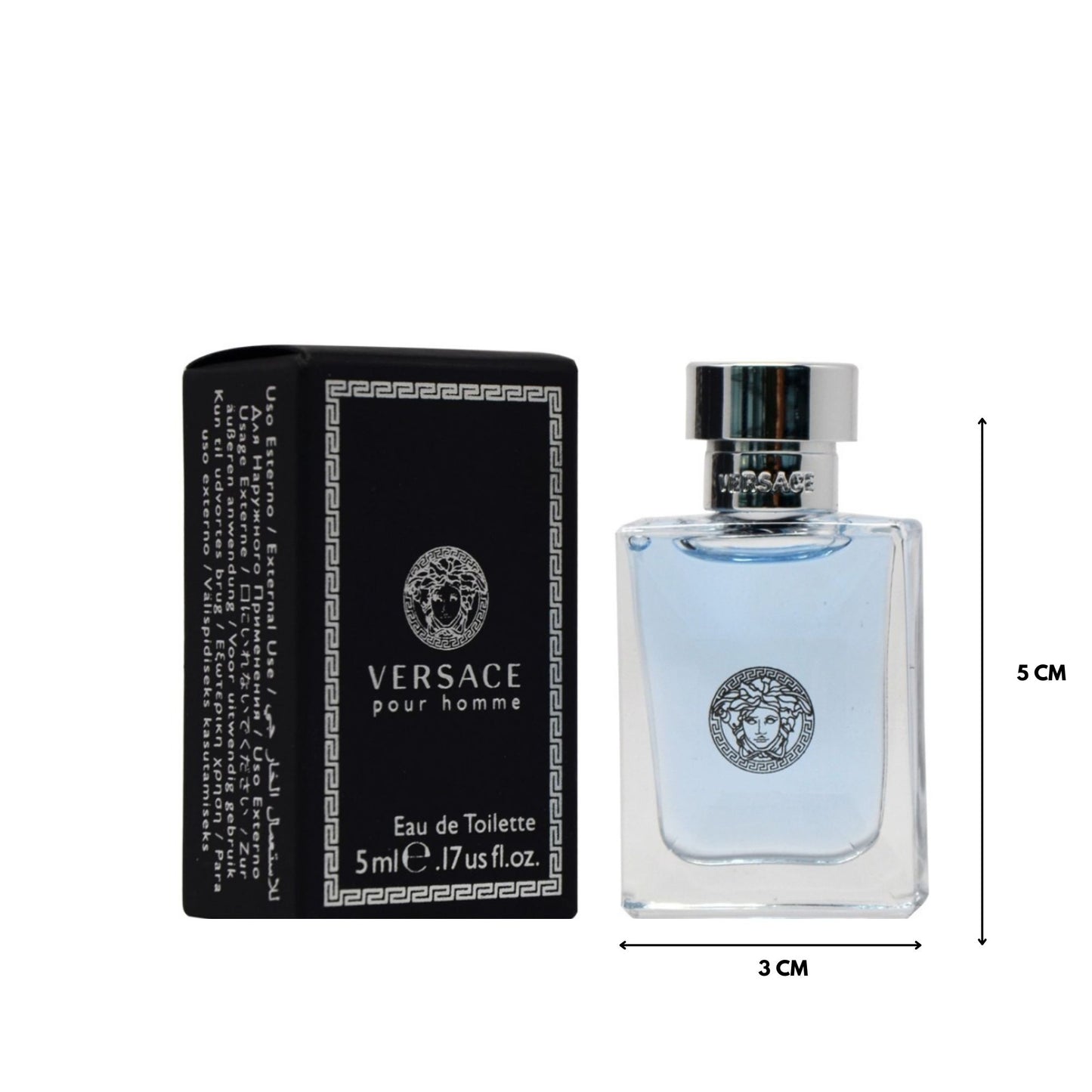 Perfume MINI Para Hombre VERSACE POUR HOMME 5ml EDT