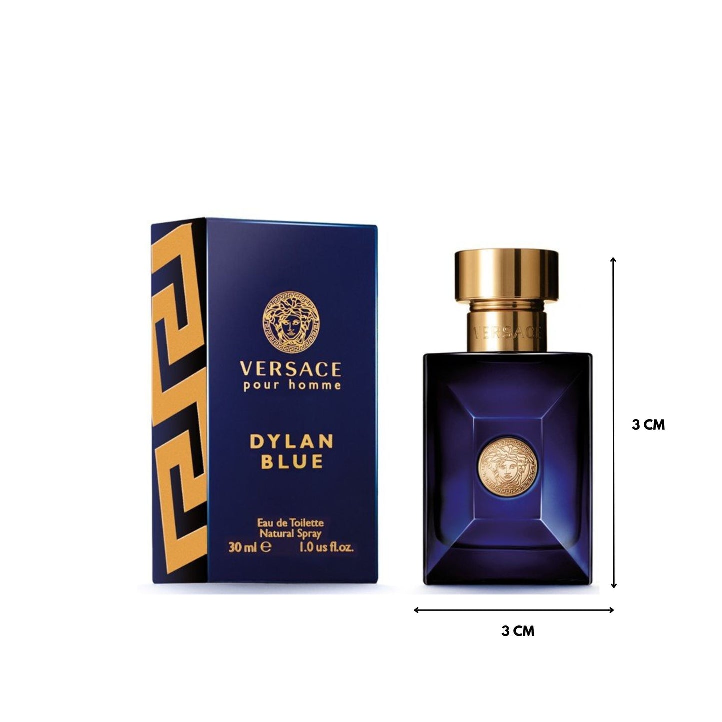 Perfume MINI Para Hombre VERSACE POUR HOMME DYLAN BLUE 5ml EDT