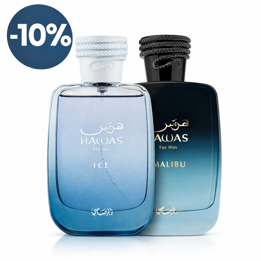 Duos Hawas ICE y Hawas Malibu 100ML EDP