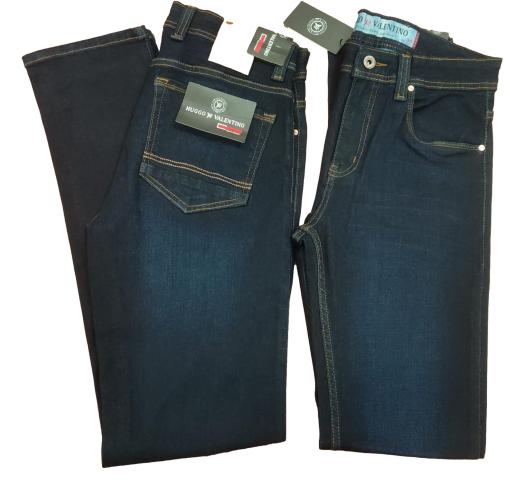 Pantalon Para Hombre Marca Huggo Valentino Corte 05 HVSK2576 Azul