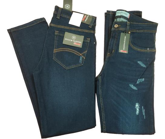 Pantalon Para Hombre Marca Huggo Valentino Corte 37 HVSK2575 Azul