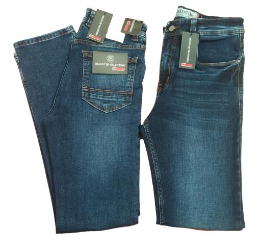 Pantalon Para Hombre Marca Huggo Valentino Corte 58 HVM 76 Azul