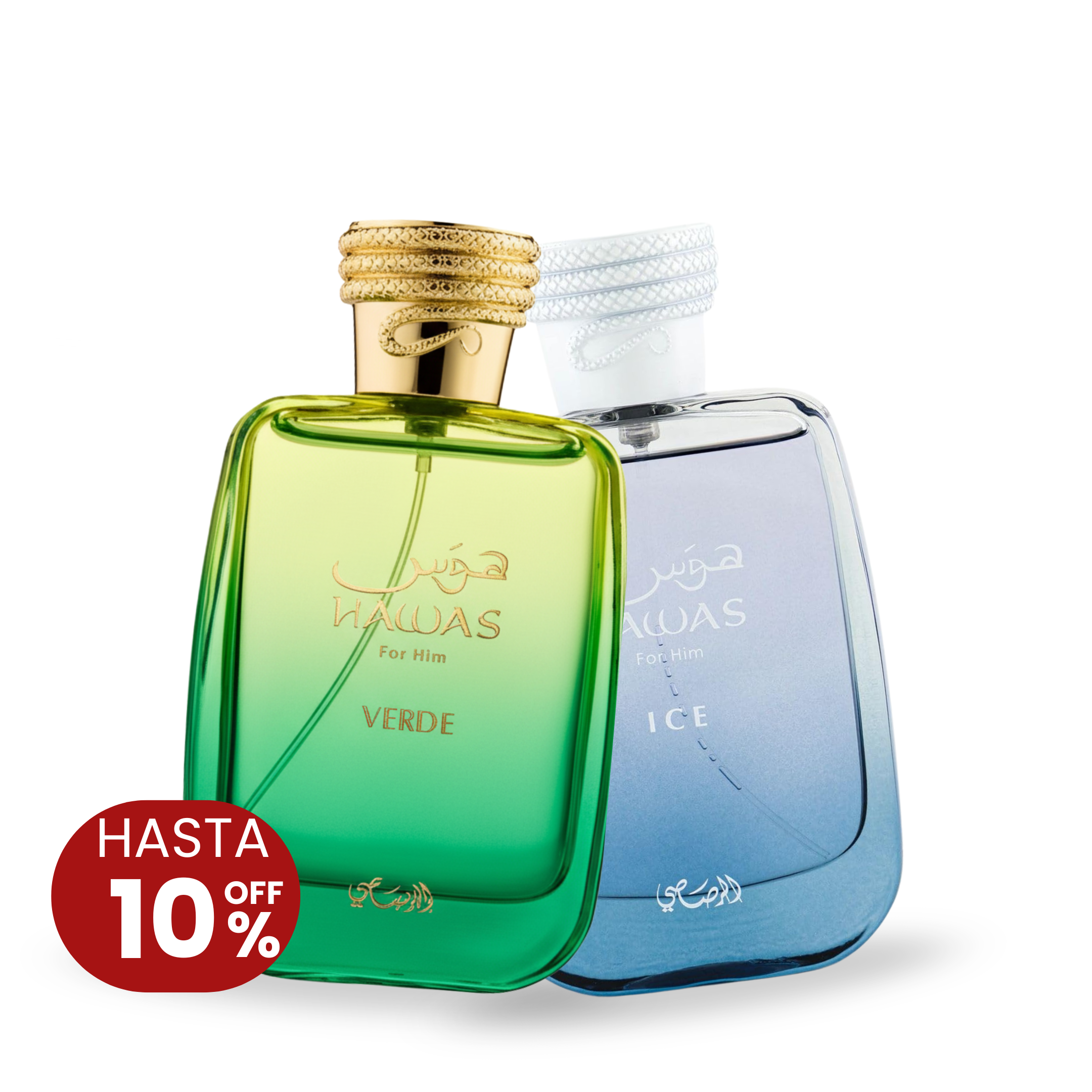 Duo Hawas Ice y Hawas Verde 100ML EDP