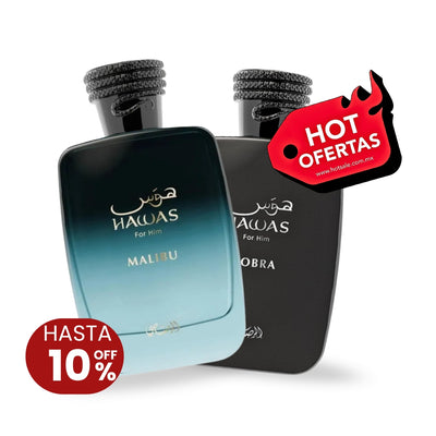 Duo Hawas Kobra y Hawas Malibu 100ml EDP