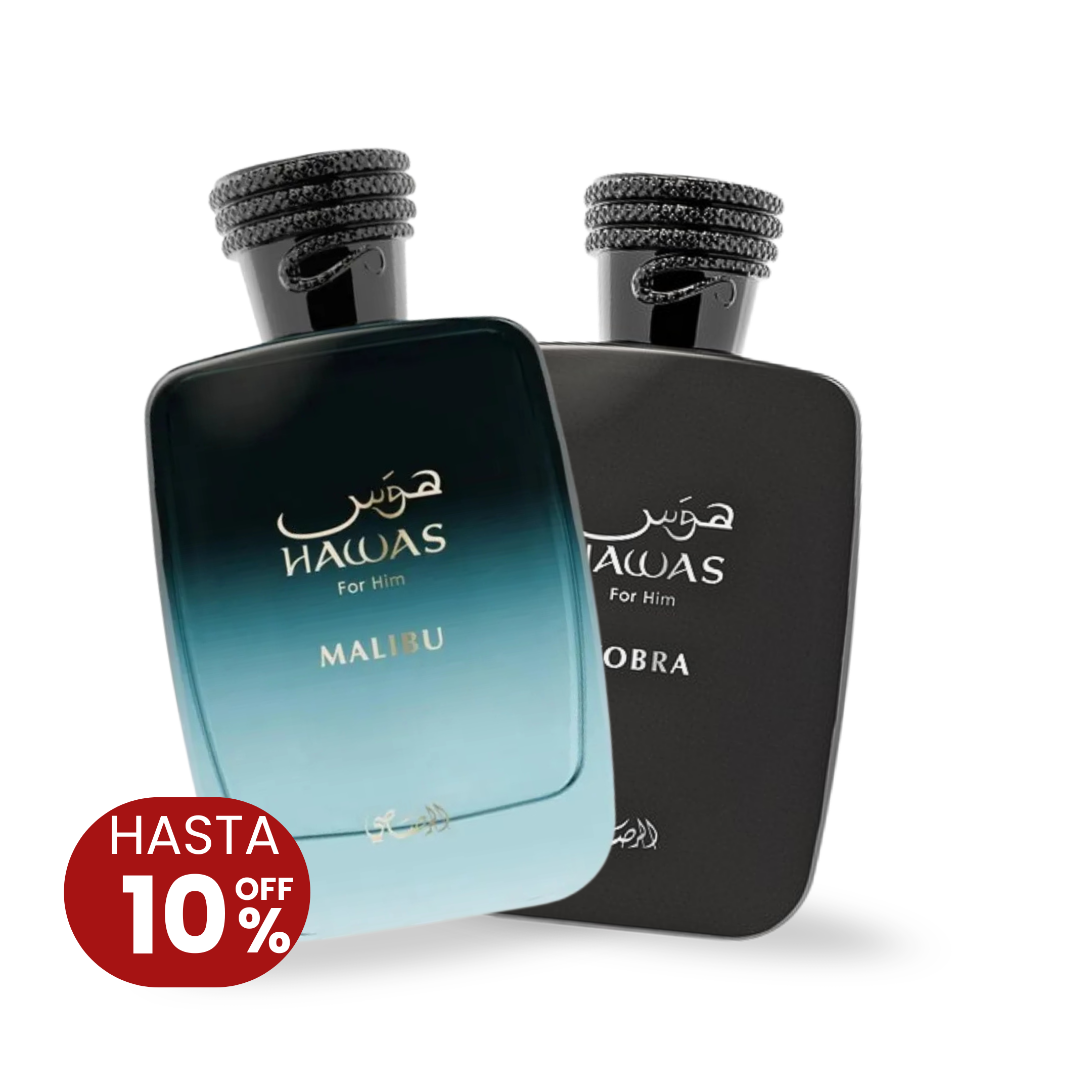 Duo Hawas Kobra y Hawas Malibu 100ml EDP