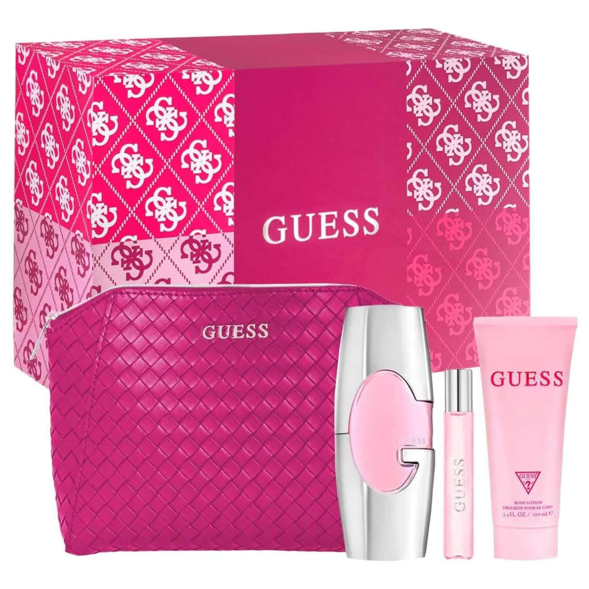 Set de Perfume Guess Women 75ml EDP 4 Pzas