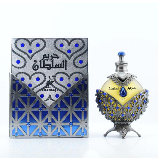 Perfume De Aceite Khadlaj Hareem Blue Al Sultan 35ml Unisex