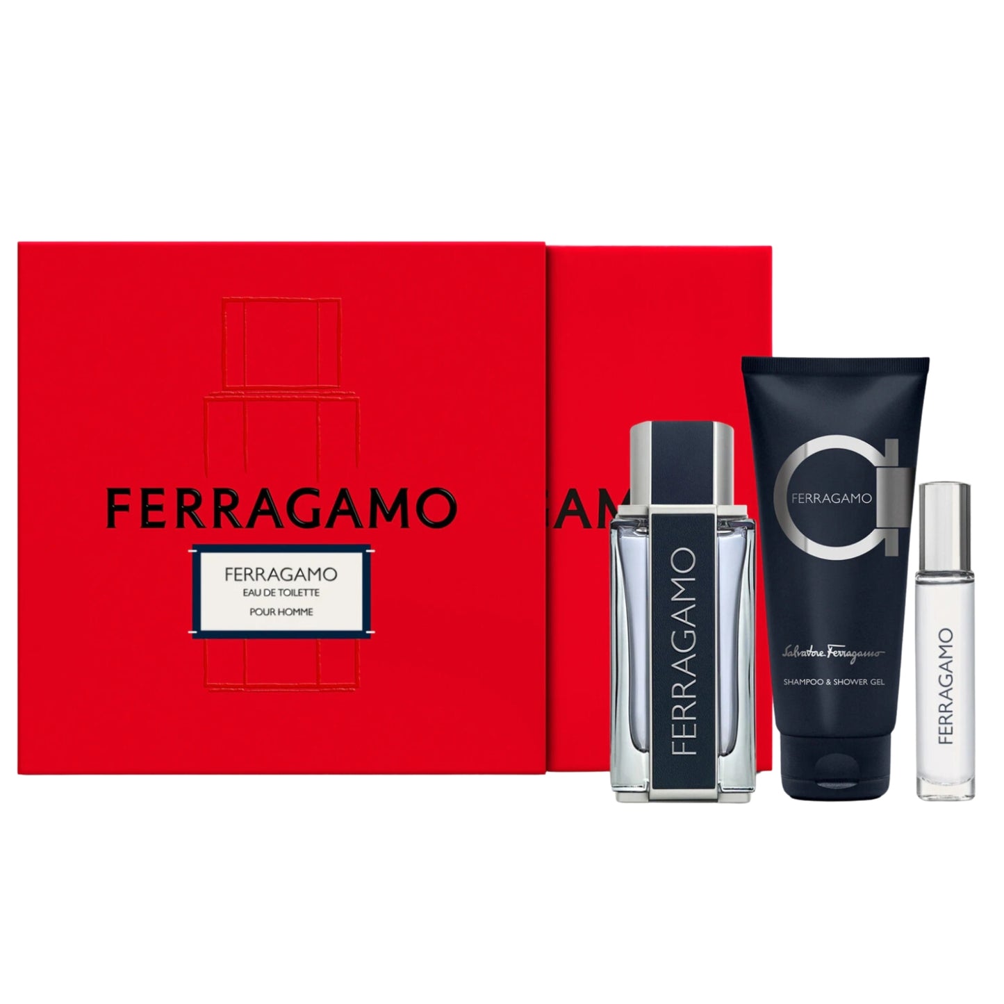 Set de caballero Salvatore Ferragamo Pour Homme 3 Pz