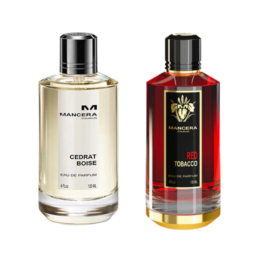 Duo mancera Cedrat Boise y Red Tobacco 120ml EDP