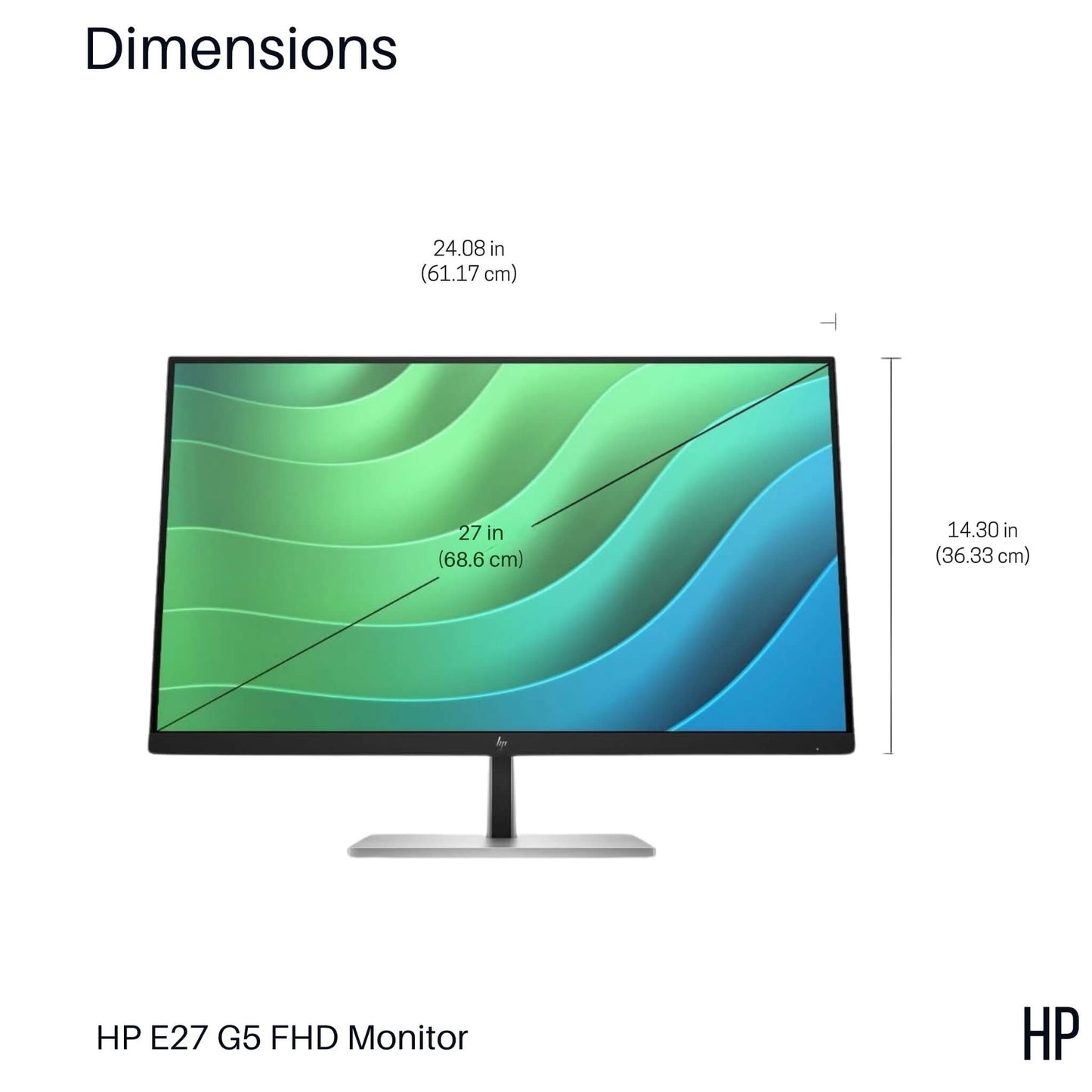 Monitor HP E27 G5 FHD