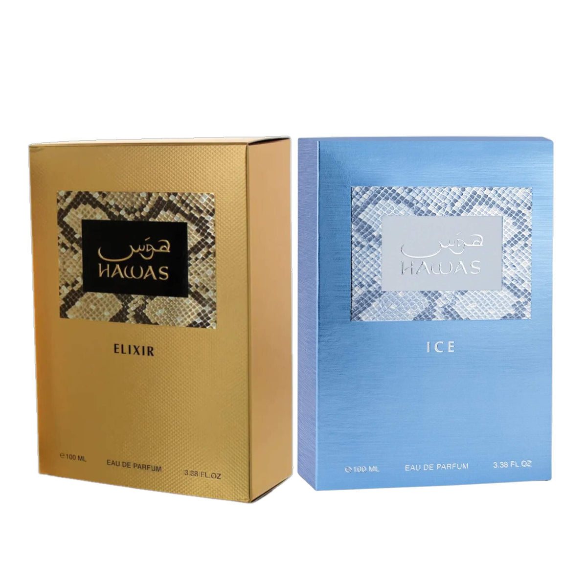 Duo Hawas Elixir y Hawas Ice 100ml EDP - Cazanova – Cazanovaonline