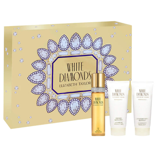 Set Elizabeth Taylor White Diamonds 3Pzs