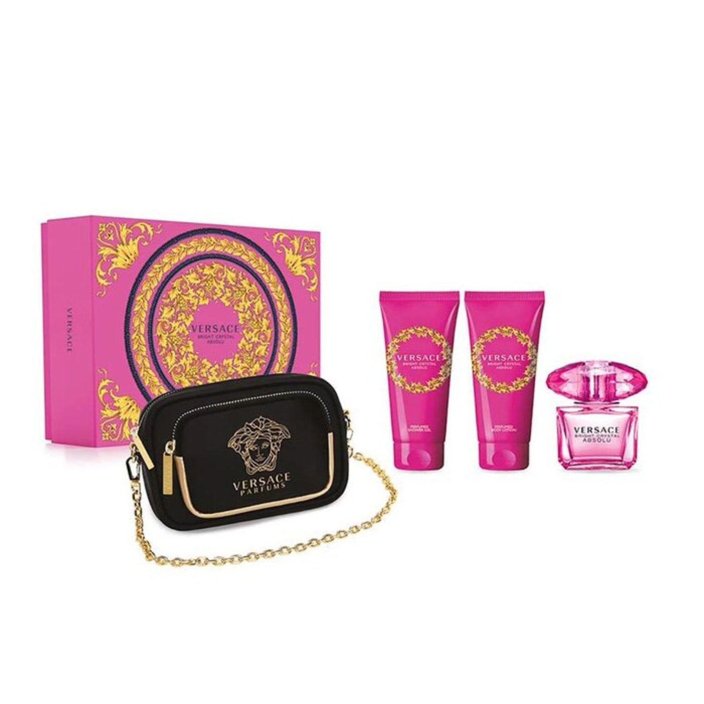 Set de Mujer Versace Bright Crystal Absolu 3 piezas