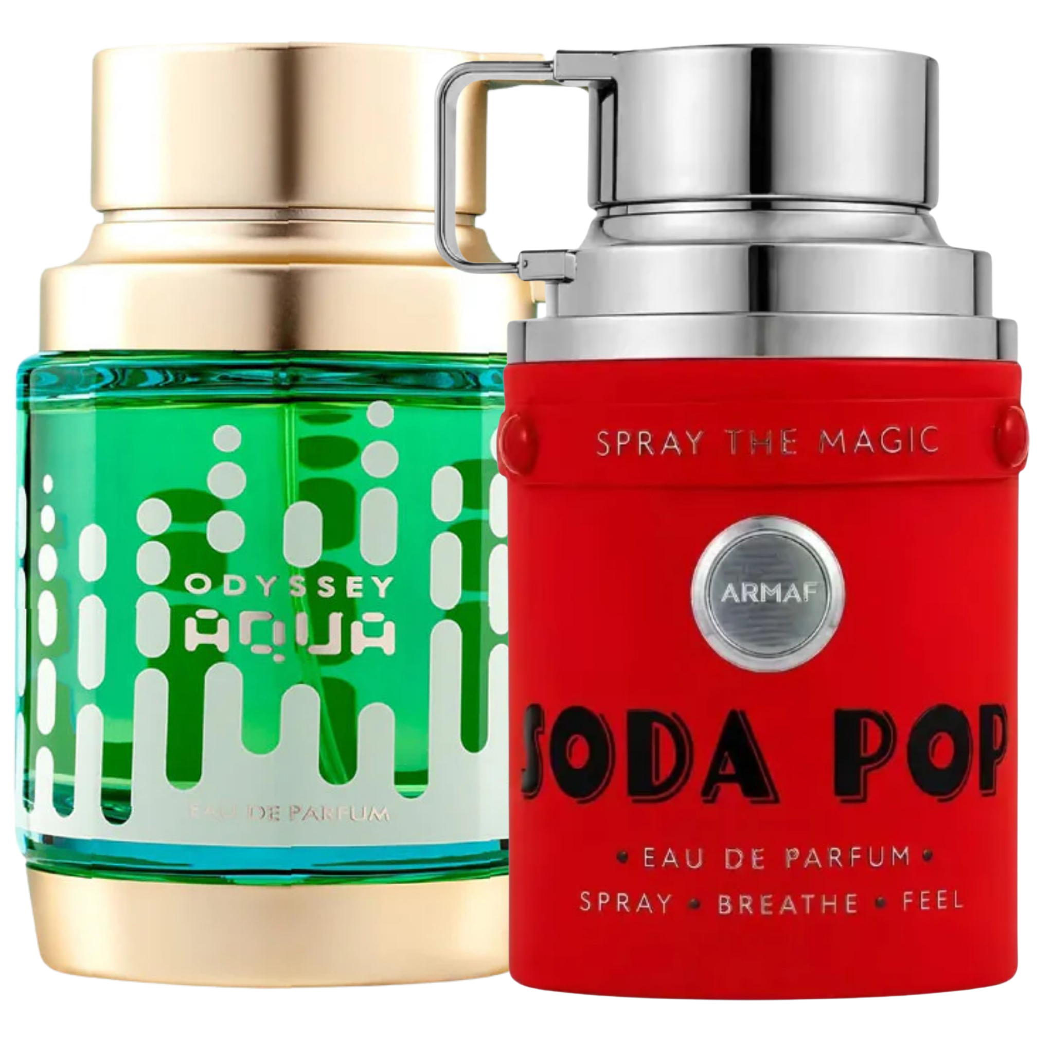 Duo Odyssey Aqua y Odyssey Soda Pop de 100ML