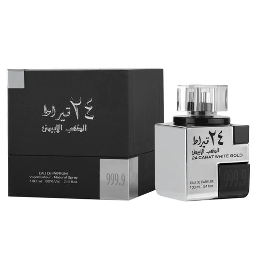 Perfume Unisex Lattafa 24 Carat White Gold 100 ml EDP