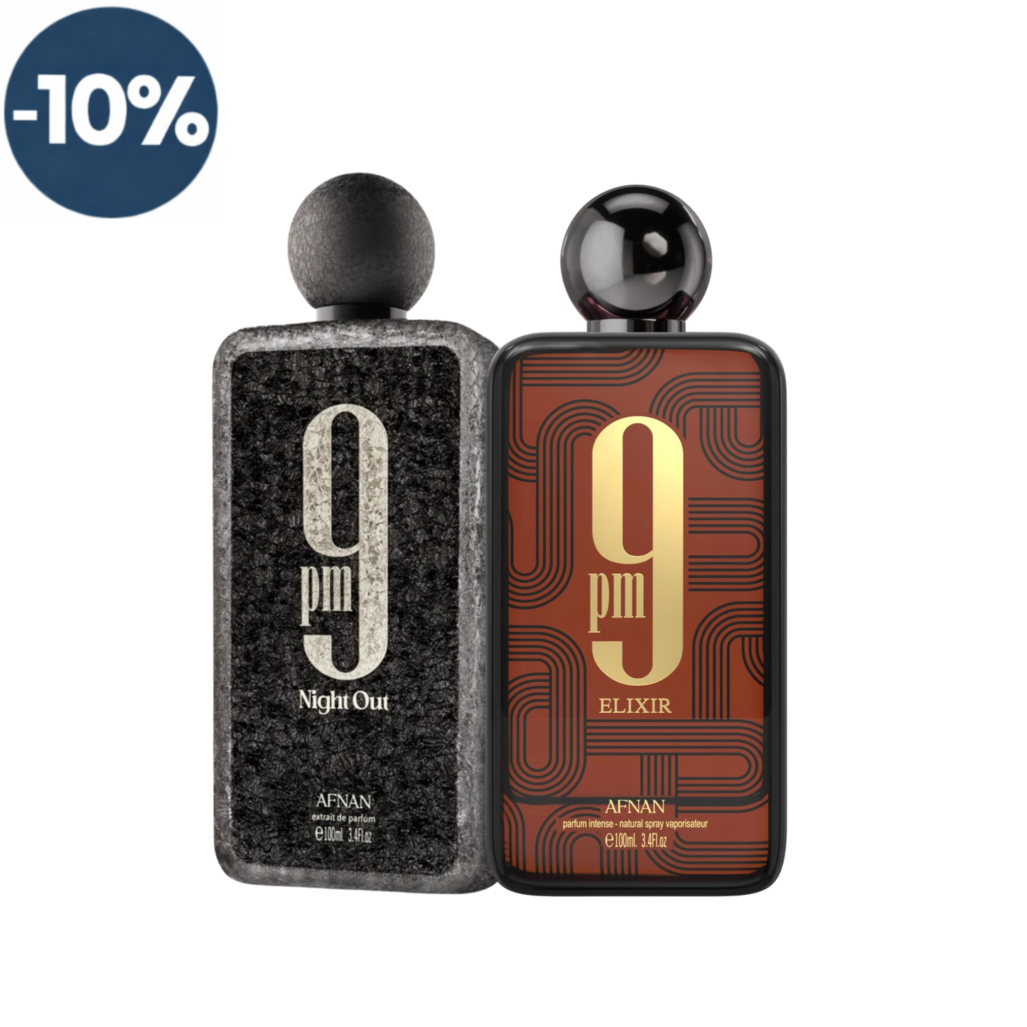 Duos 9 pm Nigth Out y 9 pm elixir 100ML EDP