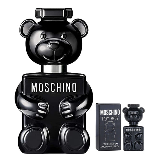 Perfume + Mini Moschino toy Boy EDP