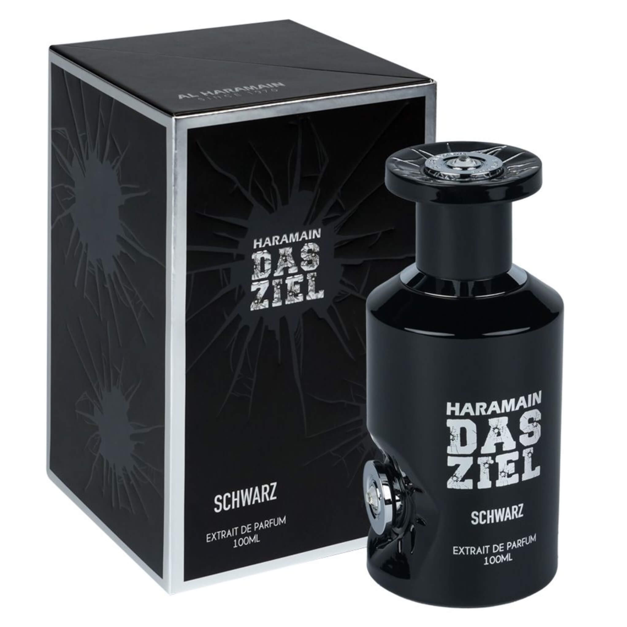 Perfume Al Haramain Das Ziel Schwarz 100ml XDP