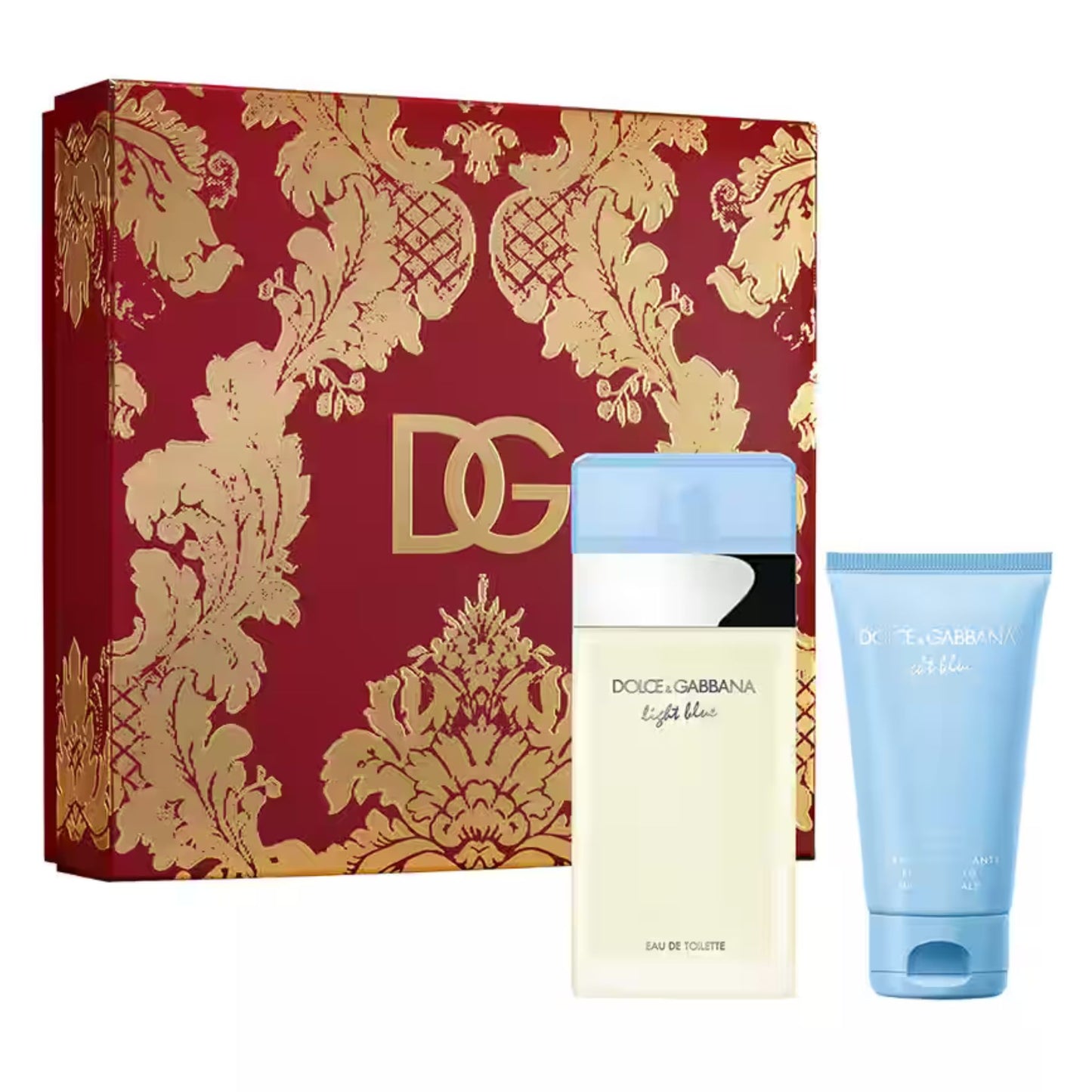 Set de Perfume Dolce&Gabbana Light Blue Woman 100ml EDT 2 pzas