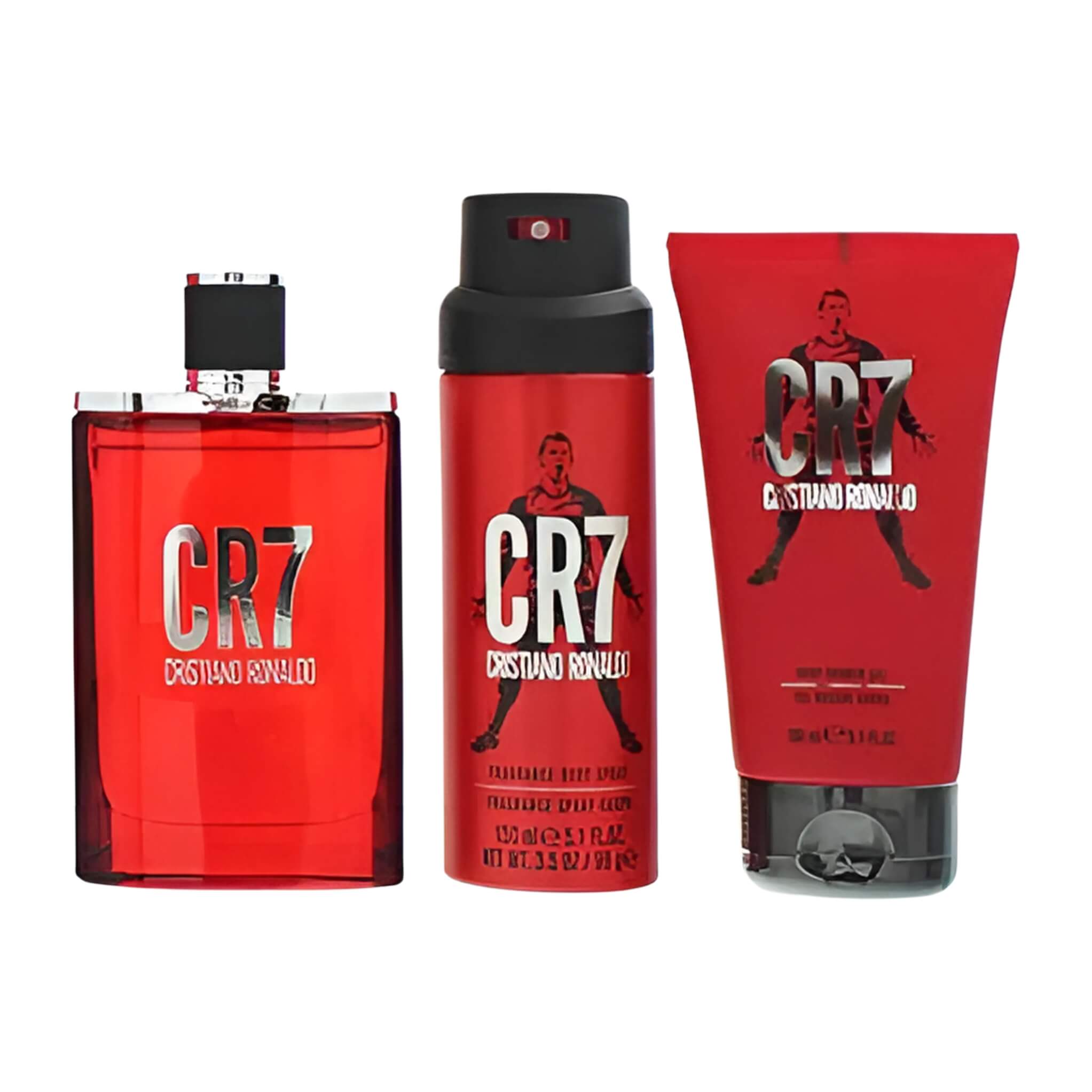 Set 3Pzs Cristiano Ronaldo CR7