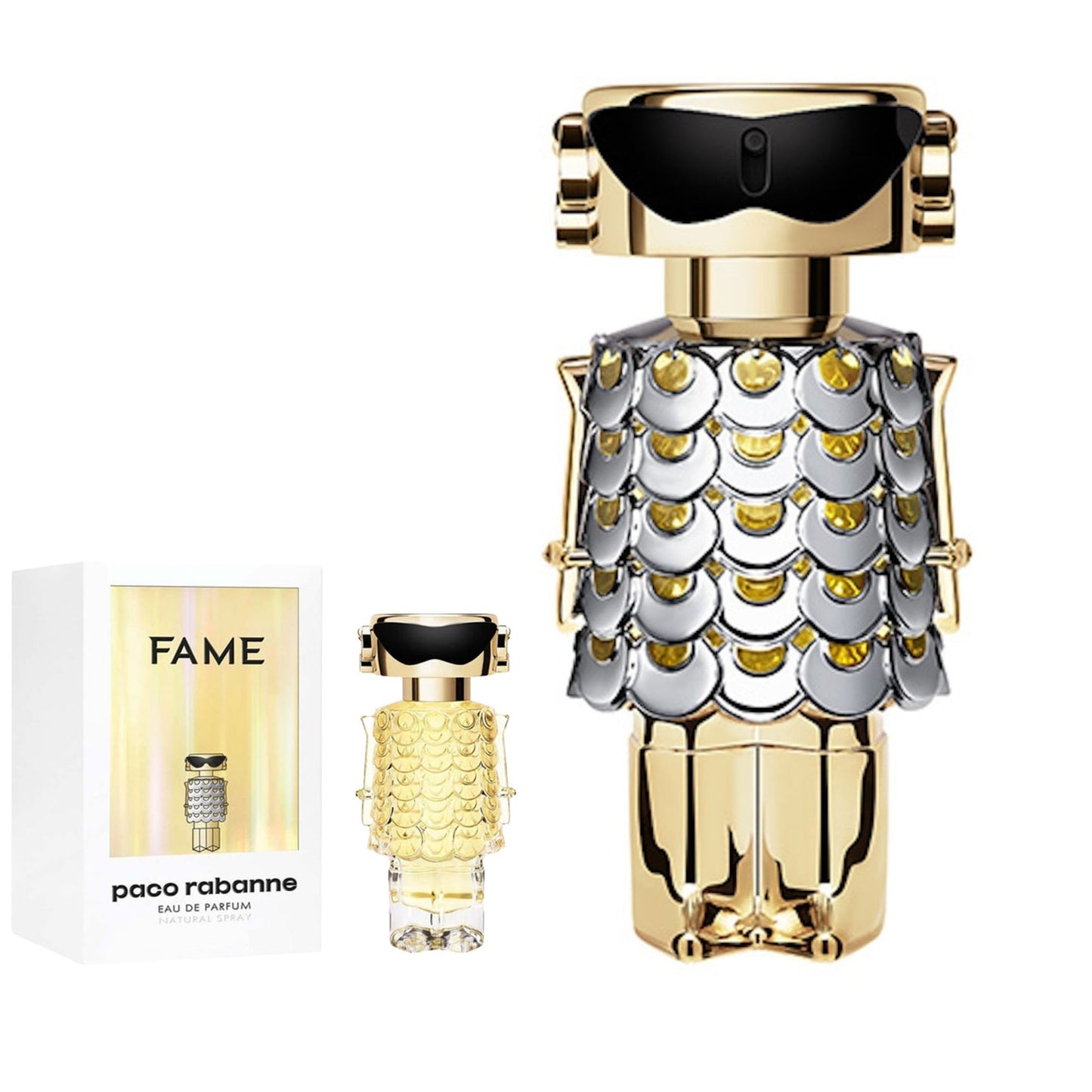 Dúo Paco Rabanne Fame 80ml EDP + MINI 4 ml EDP