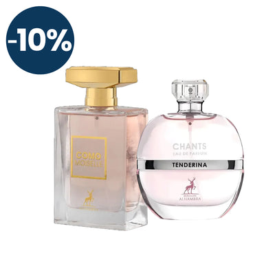 Duo Maison Alhambra Chants Tenderina y Como Moiselle 100ml edp