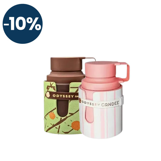 Duo Odyssey Dubai Chocolat y Odyssey Candee 100ml EDP