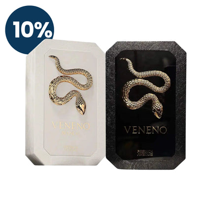 Duo Perfume French Avenue Veneno EDP 100ml y Veneno Bianco EDP 100ml