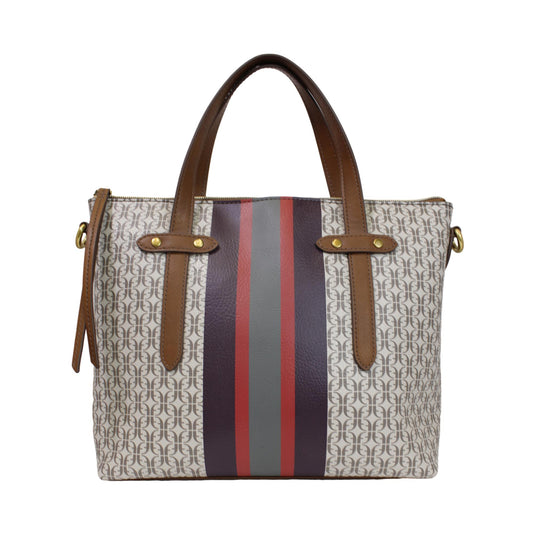 Bolsa Para Mujer Fossil Felicity Satchel Red Stripe SHB2363629