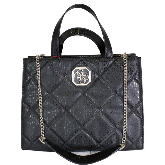 Bolsa Negra Tote Guess SG797107 Sofisticación Femenina